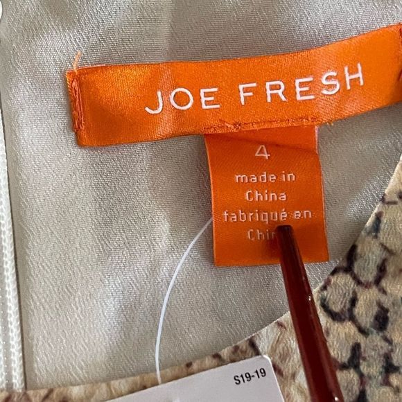 #120 NWT Animal floral print sleeveless dress - Picture 6 of 7